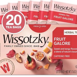 Wissotzky Fruit Galore Herbal Tea 20 Tea Bags