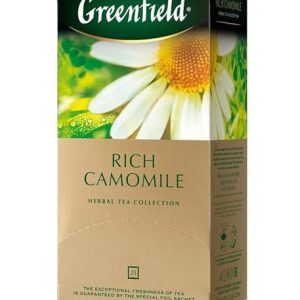 Greenfield Rich Camomile Herbal Tea Fruit & Herbal Collection 25 Teabags