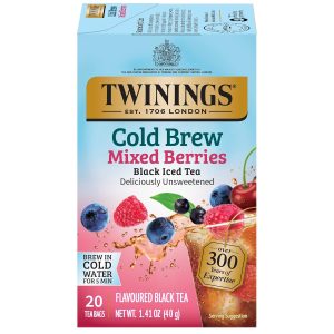 Twinings Mixed Berries Cold Brew Iced Tea Bags 20 Count Pack of 1 20 Teabags
