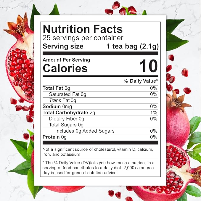 Total Tea Detox Guayusa Energy Tea All Natural Herbal Tea Energy & Focus 20 Teabags - Image 3
