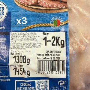 FROZEN OCTOPUS