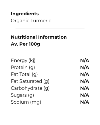 Organic Turmeric Powder - Image 3