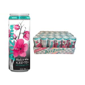 Arizona Black And White Iced Tea 22oz/24pk – Np