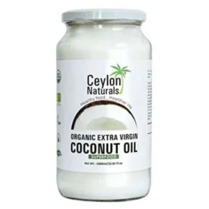 Ceylon Naturals Organic Extra Virgin Coconut Oil 1000ml