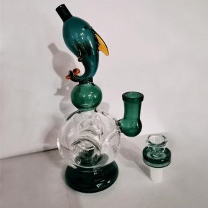 Dolphin Recycler Glass Bong