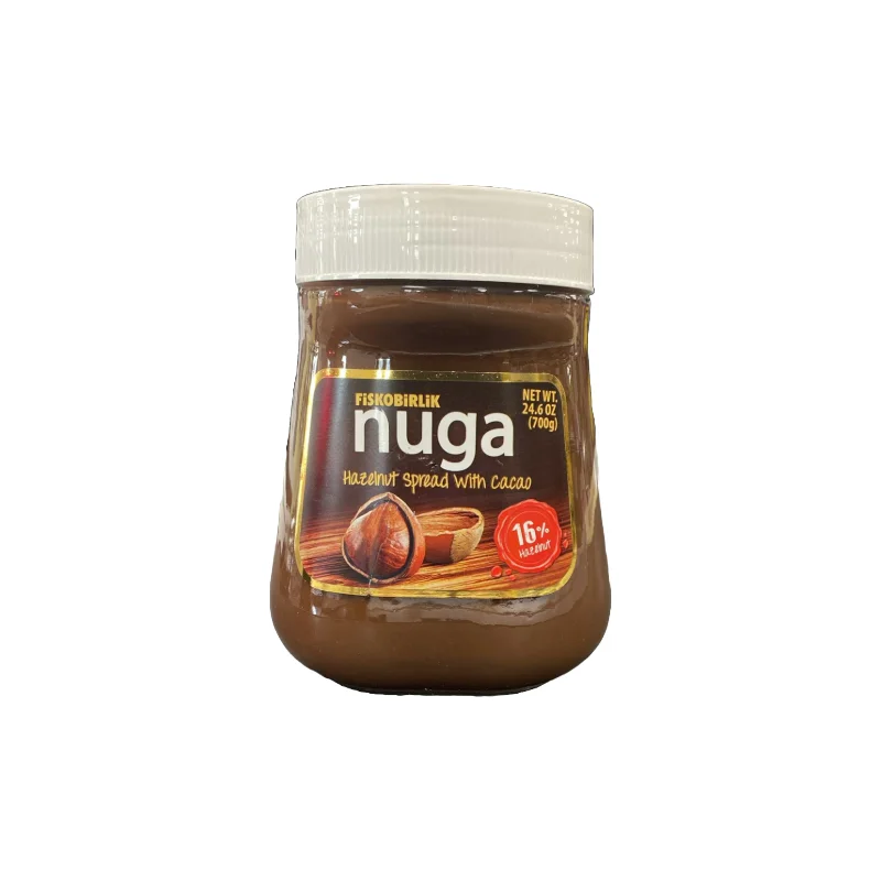 Fiskobirlik Nuga Hazelnut Spread with Cocoa 700gr - Image 2