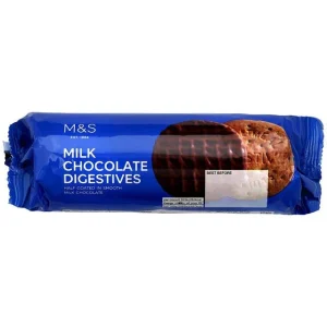 M&S Digestive Milk Chocolate Biscuits 400g