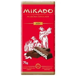 Mikado Riza Chocolate with Rice 75gr
