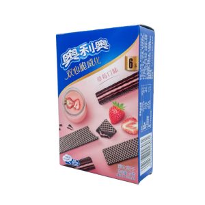Oreo Wafer Strawberry Biscuits 72g (China)