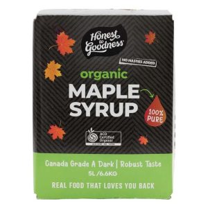 Organic Maple Syrup 5L **