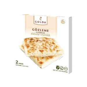 Golda Gozleme-Flatbread w/ Potatoes Stuffed 1.3 lb (2x300g)