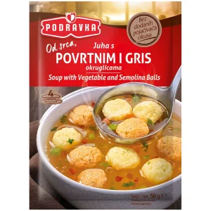 Podravka Povrtnim i Gris Soup 56gr