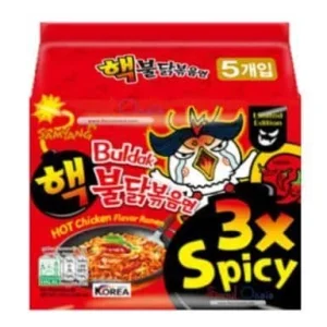 Ramen Hot Chicken 3x spicy Noodles Family pack 650gm
