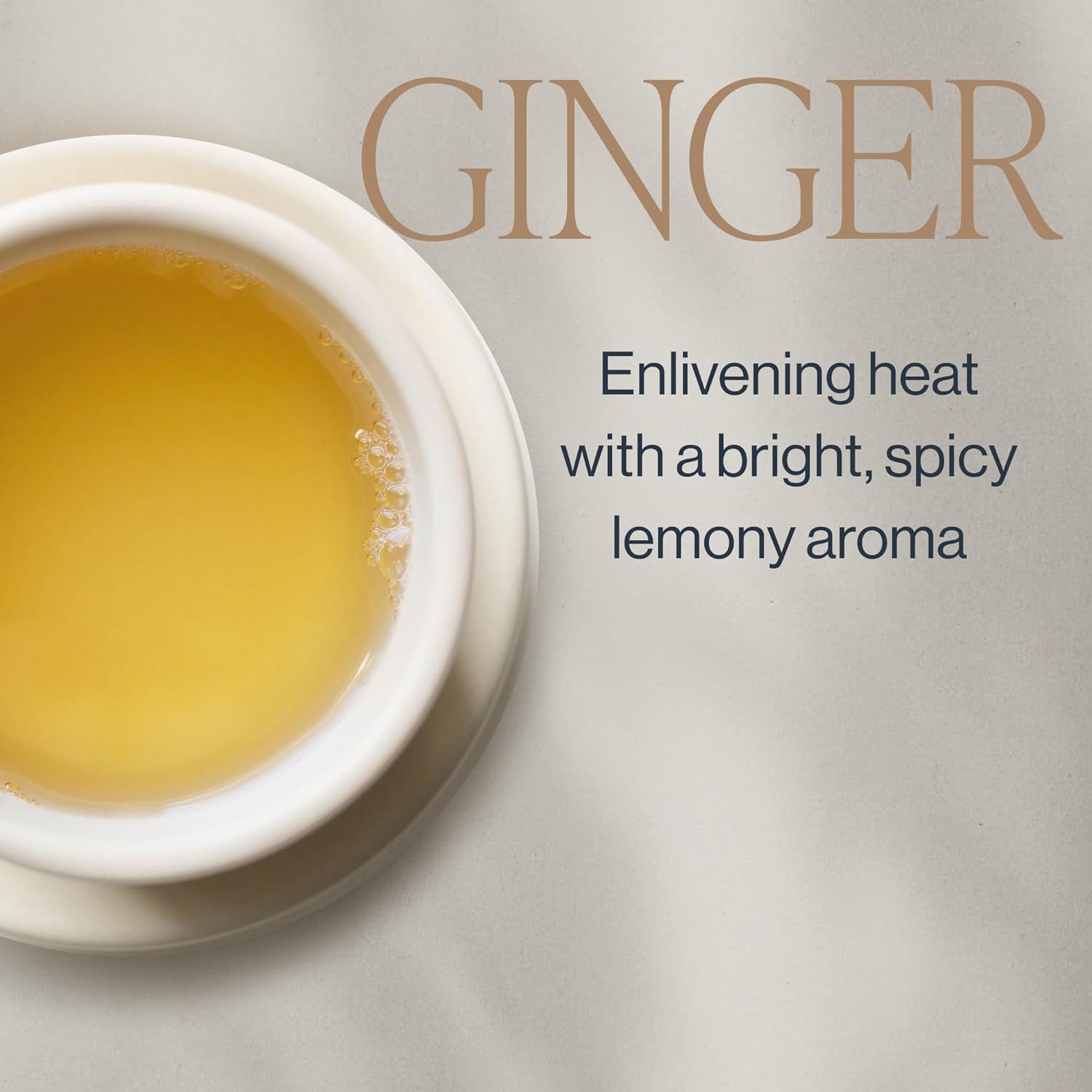 Rishi Tea Ginger Herbal Tea Organic Caffeine Free Loose Leaf 16 Ounces 56+Servings - Image 6