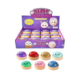 Squeezy Dumplings (Glitter Squishy Dumpling) 12pk/Case