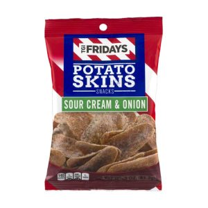 TGI Fridays (Tgif) Sour Cream & Onion Potato Skins 3oz/1ct
