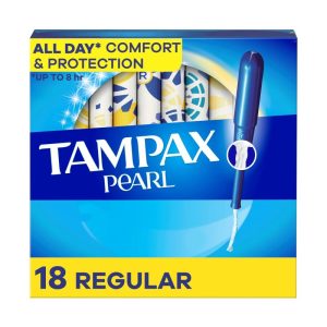 Tampax Pearl Tampons Regular 18pk/3ct