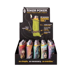 Toker Poker Lighter Accessory Lady Liberty Collection 25ct
