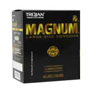 Trojan Magnum Large Size Condoms 48ct