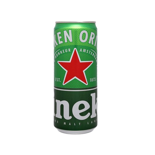 Heineken Larger Beer Sleek Can (33cl) - Image 2