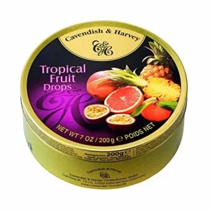 Cavendish & Harvey Candy Tropical Fruit Drops 200g