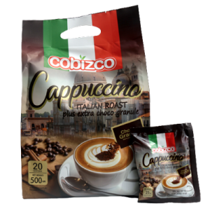 Cobizco Cappuccino Italian Roast Coffee – 500g