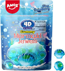 Amos Gummy Mermaid Jewels 12 Ct 6 Oz