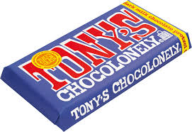 Tonys Chocolonely 6.35 Oz Milk Chocolate Pretzel Toffee Bar