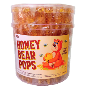 Espeez Baby Bear Honey Lollipop 115 ct