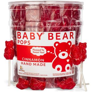 Espeez Cinnamon 115 Ct Bear Pops Tub
