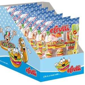 Efrutti Lunch Bag Gummi Candy 2.7 oz 12 Count