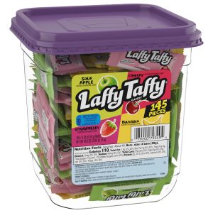 Laffy Taffy Assorted Flavors Tub 145 Pieces