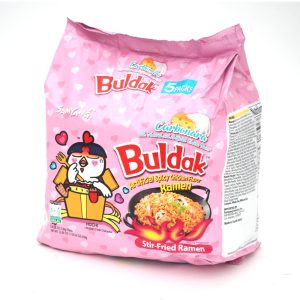 Samyang Buldak Spicy Carbonara Ramen Soup 4.58 oz 5 Pack