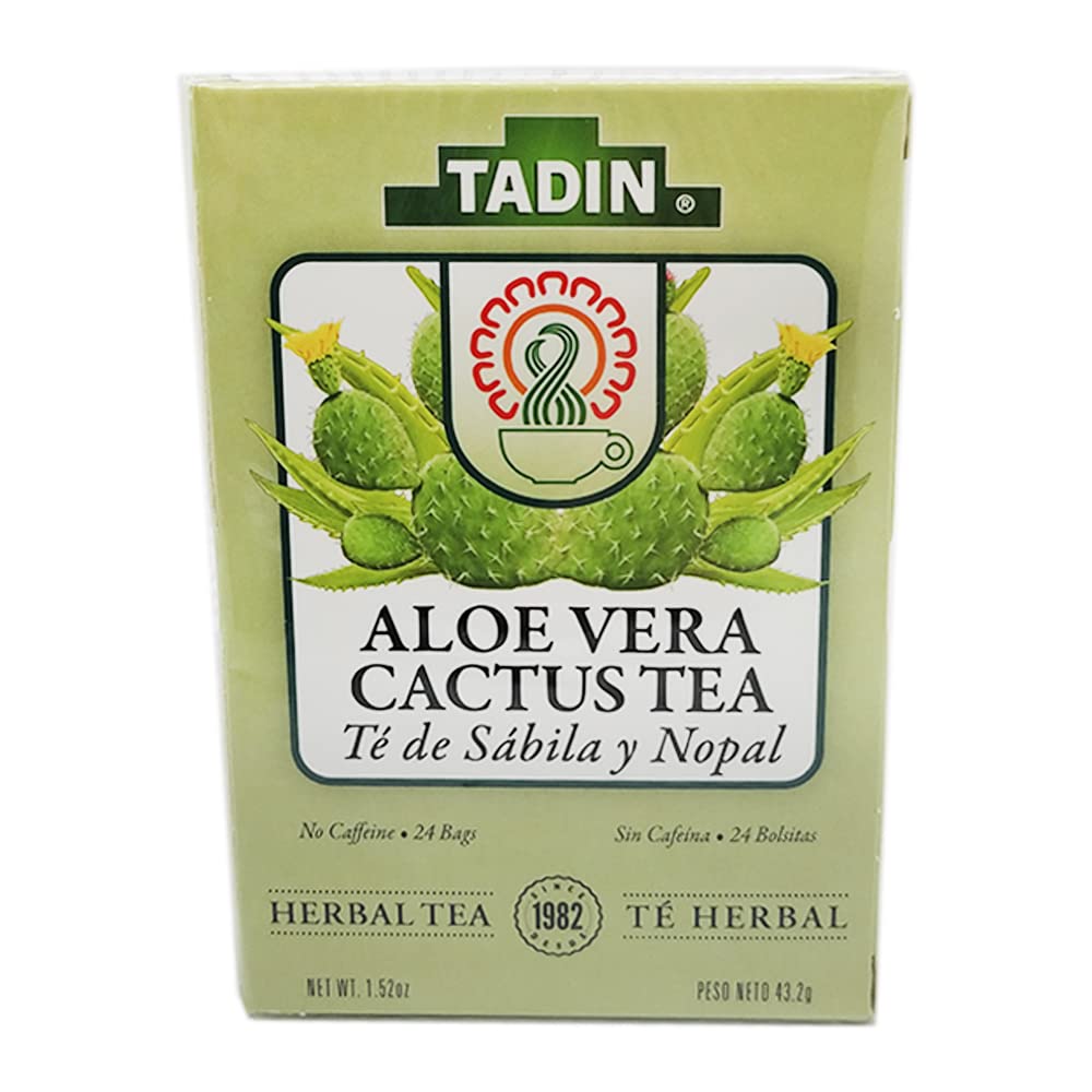 Tadin Tea Aloe Vera With Cactus 24 Bags - Image 3
